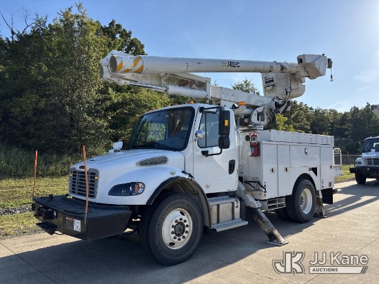 (Conway, AR) Altec L42M, Over-Center Material Handling Bucket Truck center mounted on 2019 Freightli