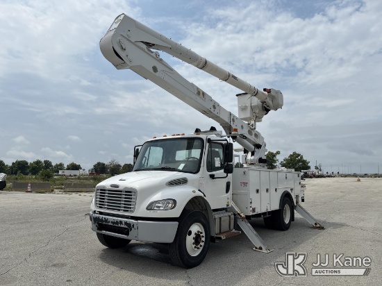 (Kansas City, MO) Altec AN55EOC, Material Handling Bucket Truck rear mounted on 2020 Freightliner M2