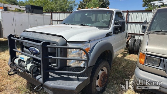 (Oklahoma City, OK) 2012 Ford F-550 Cab & Chassis Not Running, Condition Unknown