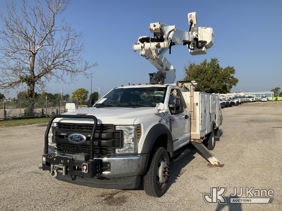 (Kansas City, MO) Altec AT41-MH, Articulating & Telescopic Material Handling Bucket Truck mounted be