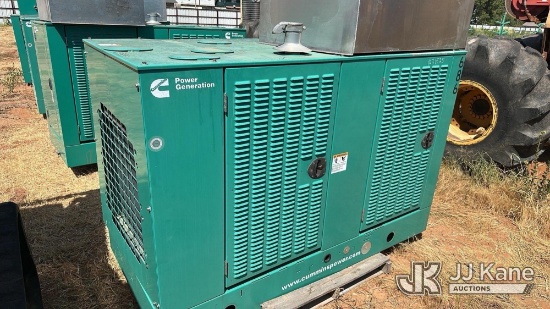 (Oklahoma City, OK) 2012 Onan 35GGPA Generator Condition Unknown) (Seller States: Parts Missing