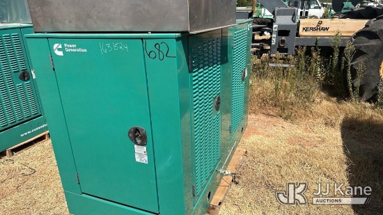 (Oklahoma City, OK) 2012 Onan 35GGPA Generator Condition Unknown) (Seller States: Parts Missing