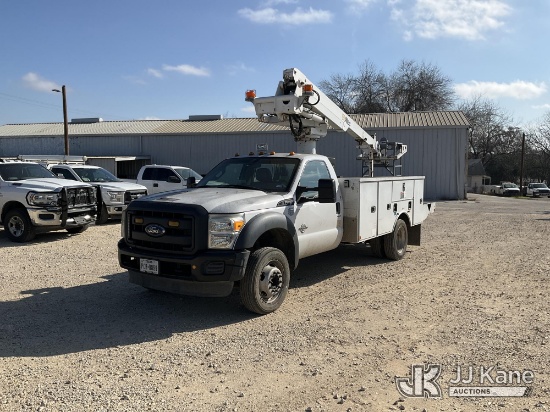 (San Antonio, TX) Altec AT235-P, Articulating & Telescopic Non-Insulated Cable Placing Bucket Truck