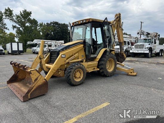 (Alexandria, LA) 2004 Cat 420D Tractor Loader Backhoe Runs, Moves & Operates) (Seller States: hydrau