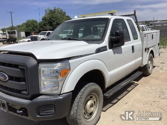 (Colorado Springs, CO) 2016 Ford F250 4x4 Extended-Cab Service Truck Runs & Moves
