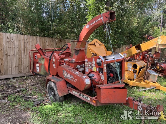 (Spring, TX) 2018 Morbark M12RX Chipper (12in Drum), trailer mtd Certificate of Origin(Not Running,C