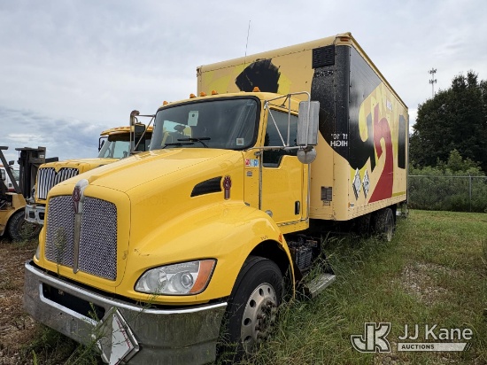 (Hawk Point, MO) 2012 Kenworth T3 Series Van Body Truck Runs & Does Not Move, Lift Gate Operating Co