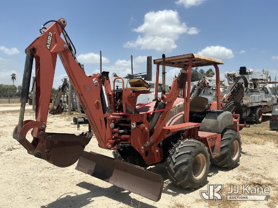 (Olmito, TX) 2009 Ditch Witch RT55H Rubber Tired Trencher, Cooperative Owned And Maintained Not Runn
