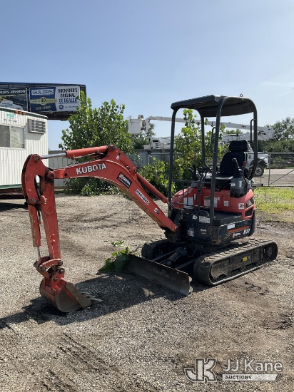 (South Beloit, IL) 2019 Kubota U17 Mini Hydraulic Excavator Runs, Moves & Operates