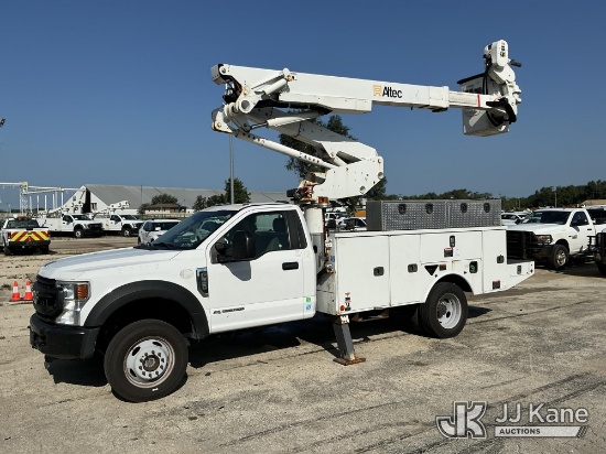 (South Beloit, IL) Altec AT41M, Articulating & Telescopic Material Handling Bucket Truck mounted beh