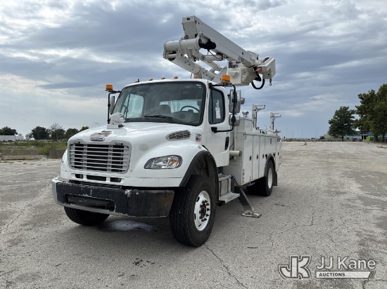 (Kansas City, MO) Altec TA41M, Articulating & Telescopic Material Handling Bucket Truck mounted behi