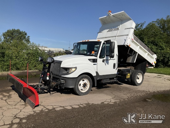 (South Beloit, IL) 2012 International TerraStar Snow Plow Truck Runs & Moves) (Plow, Spreader, & Dum