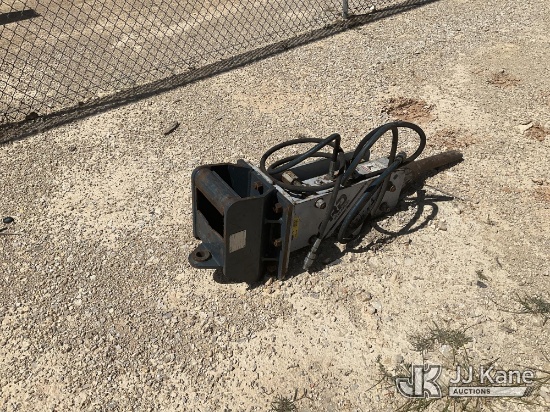 (Marion, TX) 2022 Furukawa Backhoe Breaker Attachment NOTE: This unit is being sold AS IS/WHERE IS v