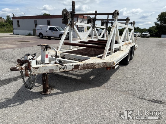 (Kansas City, MO) 1994 Sherman Reilly 3-Position T/A Material/Reel Trailer, Evergy Unit Exterior Def
