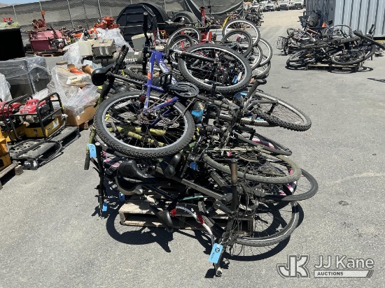 (Jurupa Valley, CA) Pallet Of Bicycles (Used) NOTE: This unit is being sold AS IS/WHERE IS via Timed