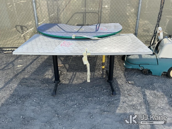 (Jurupa Valley, CA) (2) Tables (Used) NOTE: This unit is being sold AS IS/WHERE IS via Timed Auction