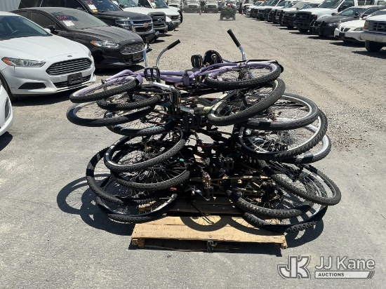 (Jurupa Valley, CA) Pallet Of Bicycles (Used) NOTE: This unit is being sold AS IS/WHERE IS via Timed