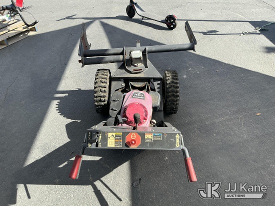 (Jurupa Valley, CA) Walk-Behind Rotary Power Broom (Used) NOTE: This unit is being sold AS IS/WHERE