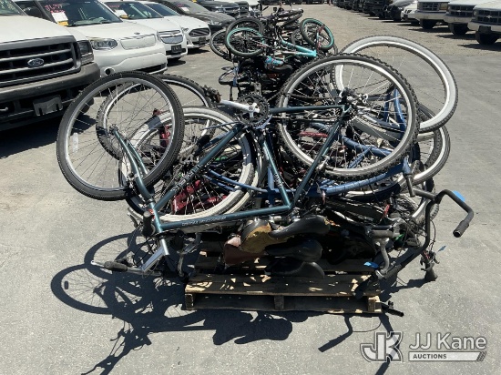 (Jurupa Valley, CA) Pallet Of Bicycles (Used) NOTE: This unit is being sold AS IS/WHERE IS via Timed