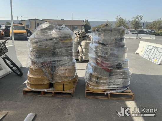 (Jurupa Valley, CA) (2 Pallets) Fire Hoses (Used) NOTE: This unit is being sold AS IS/WHERE IS via T