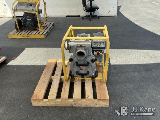 (Jurupa Valley, CA) One Wacker Neuson PT4A Centrifugal Trash Pump (Used) NOTE: This unit is being so