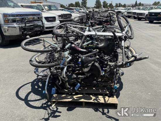 (Jurupa Valley, CA) Pallet Of Bicycles (Used) NOTE: This unit is being sold AS IS/WHERE IS via Timed
