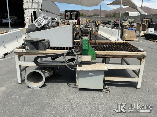 (Jurupa Valley, CA) Plasma Cutting Machine (Used) NOTE: This unit is being sold AS IS/WHERE IS via T