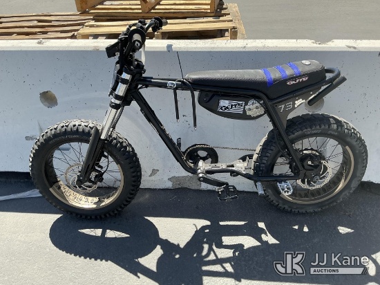 (Jurupa Valley, CA) Super73 E-bike No Keys Used