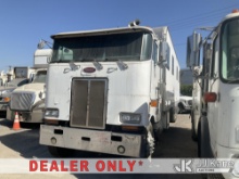 (Jurupa Valley, CA) 1995 Peterbilt 362 RV Motor Home Not Running, Condition Unknown) (No key, Can't