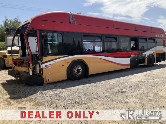 (Jurupa Valley, CA) 2012 Gillig Low Floor Passenger Bus Not Running, Condition unknown (Structural I