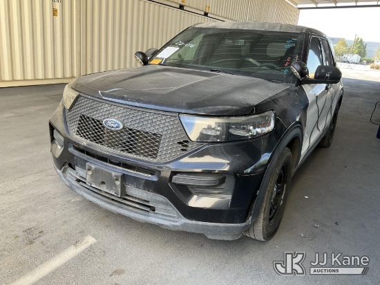 (Jurupa Valley, CA) 2020 Ford Explorer AWD Police Interceptor 4-Door Sport Utility Vehicle Runs & Mo