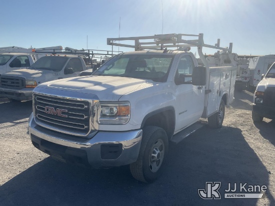 (Jurupa Valley, CA) 2016 GMC Sierra 2500HD Base Long Box Service Truck Runs & Moves