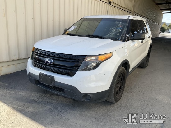 (Jurupa Valley, CA) 2014 Ford Explorer AWD Police Interceptor 4-Door Sport Utility Vehicle Runs & Mo