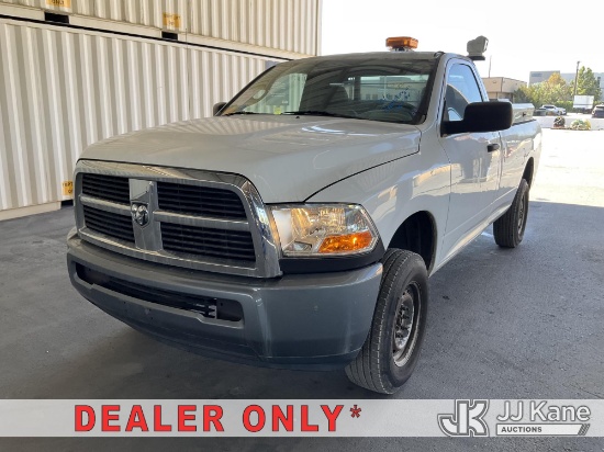 (Jurupa Valley, CA) 2010 RAM 2500 Pickup Truck Runs & Moves) (Dash Warning Indicators On, Manufactur