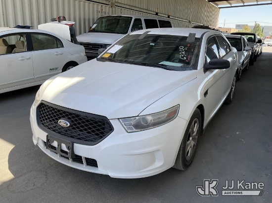 (Jurupa Valley, CA) 2013 Ford Taurus Police 4-Door Sedan Runs & Moves