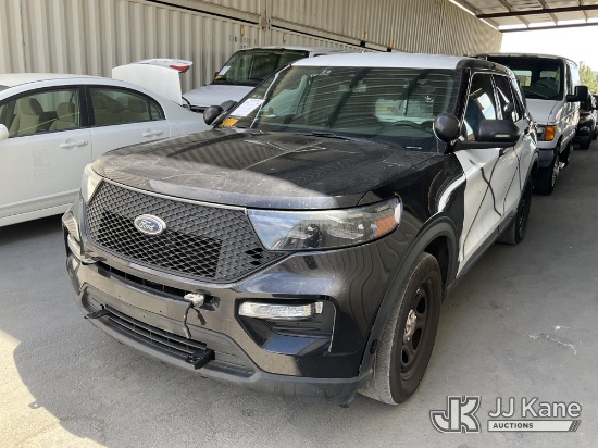 (Jurupa Valley, CA) 2020 Ford Explorer Police 4-Door Sport Utility Vehicle Runs & Moves