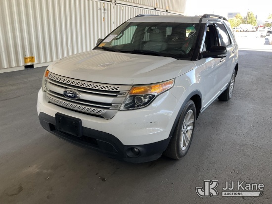 (Jurupa Valley, CA) 2013 Ford Explorer XLT 4-Door Sport Utility Vehicle Runs & Moves, Open Recall, V