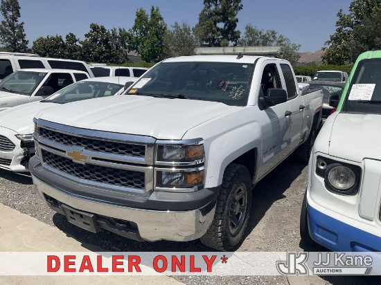 (Jurupa Valley, CA) 2014 Chevrolet Silverado 1500 Extended-Cab Pickup Truck Not Running, Conditions