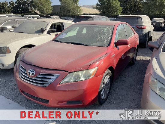 (Jurupa Valley, CA) 2009 Toyota Camry Hybrid Sedan 4-Door Sedan Not Running, Conditions Unknown