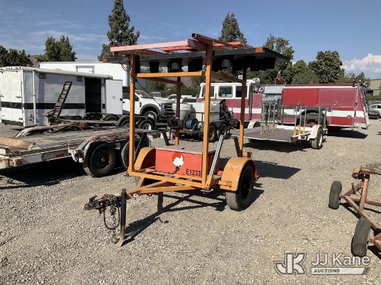 (Jurupa Valley, CA) 2020 Solarguide Portable Arrow Board, Lite Arrowboard Starts & Operates) (In lie
