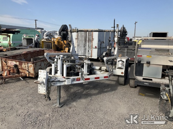 (Jurupa Valley, CA) 2021 Brooks Brothers SLRT 7208 Reel Trailer Not Running, Operation Unknown