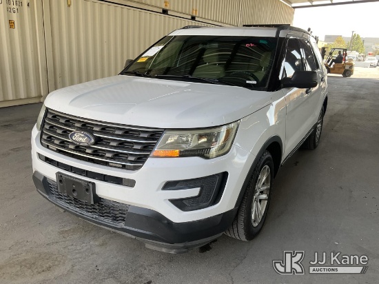 (Jurupa Valley, CA) 2016 Ford Explorer Base FWD 4-Door Sport Utility Vehicle Runs & Moves