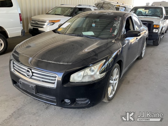 (Jurupa Valley, CA) 2013 Nissan Maxima 4-Door Sedan Runs & Moves, Vehicle previously used with a 'co