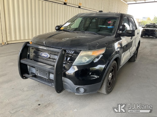 (Jurupa Valley, CA) 2014 Ford Explorer Police 4-Door Sport Utility Vehicle Runs & Moves) (Open Manuf