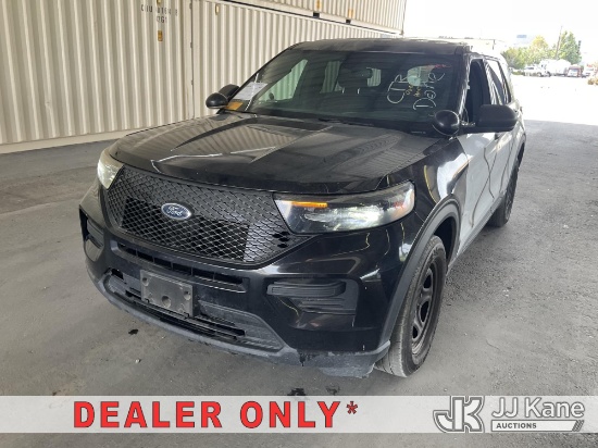 (Jurupa Valley, CA) 2020 Ford Explorer AWD Police Interceptor 4-Door Sport Utility Vehicle Runs & Mo