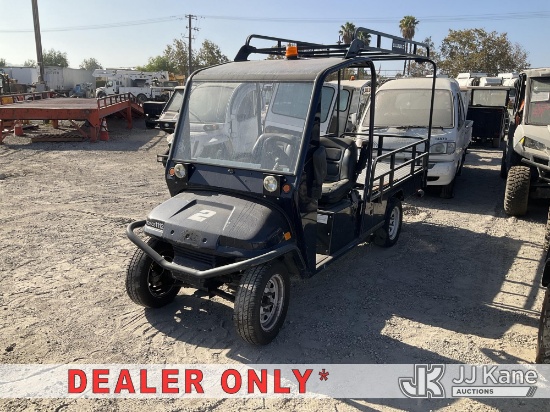 (Jurupa Valley, CA) 2013 Columbia Electric Utility Cart Not Running, Operation Unknown