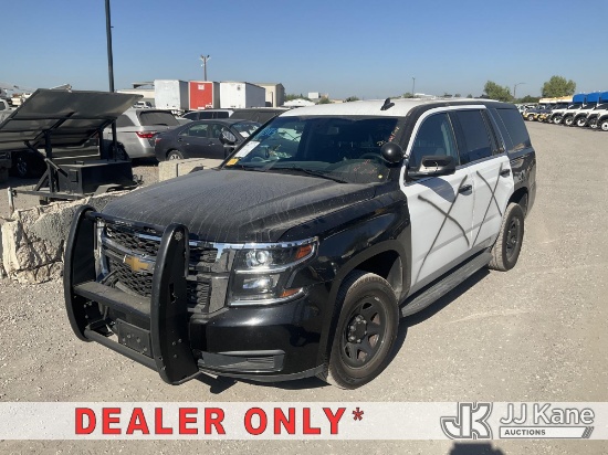 (Jurupa Valley, CA) 2019 Chevrolet Tahoe Police 4-Door Sport Utility Vehicle Runs & Moves(Transmissi