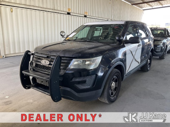 (Jurupa Valley, CA) 2016 Ford Explorer AWD Police Interceptor 4-Door Sport Utility Vehicle Runs & Mo