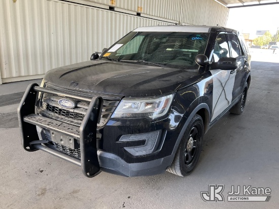 (Jurupa Valley, CA) 2016 Ford Explorer AWD Police Interceptor 4-Door Sport Utility Vehicle Runs & Mo