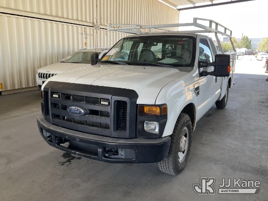 (Jurupa Valley, CA) 2008 Ford F-350 SD Extended-Cab Service Truck Runs & Moves